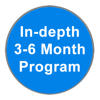 In-depth 3-6 month program